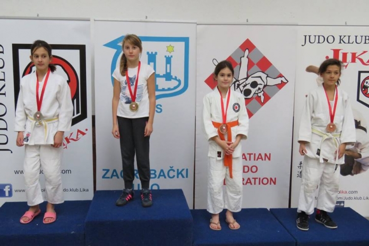 Džudašice Judokana osvojile dvije medalje na 25. Međunarodnom judo turniru &quot;Kup Like 2017&quot; u Zagrebu