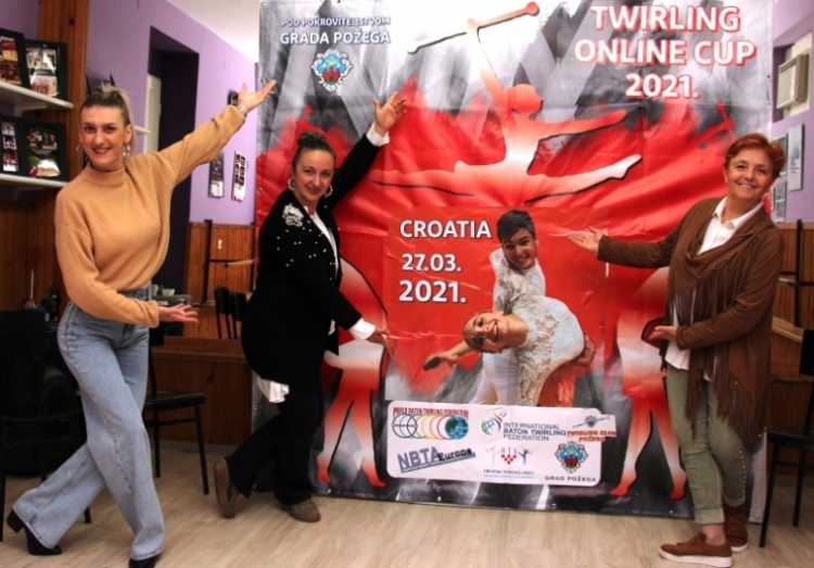 Međunarodno Twirling Cup natjecanje u Požegi organizirano online zbog Covid-19