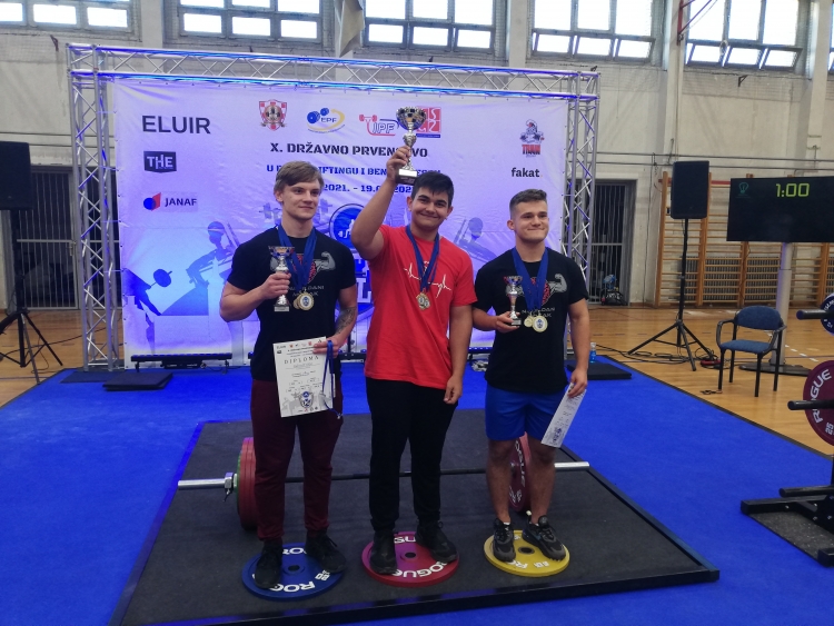 Leon Dokša (Body Art) ponovno najbolji kadet na državnom prvenstvu u powerliftingu