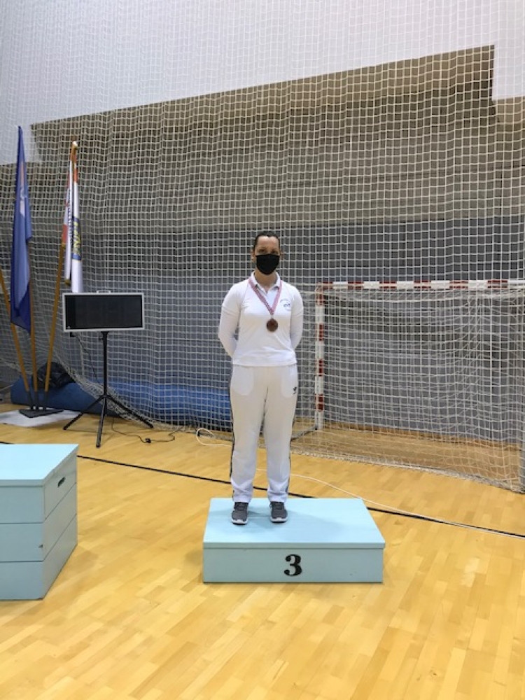 Maja Grdiša (SK Požega) osvojila 3. mjesto na 17. Prvenstvu Hrvatske u gađanju samostrelom u dvorani na 18 metara
