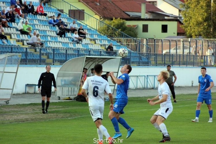Slavonija odigrala neodlučeno s Zrinskim (Jurjevac) u 4. kolu 3. Hrvatske nogometne lige - Istok