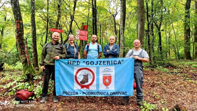 Planinari HPD Gojzerice Požega održali radnu akciju markiranja staza
