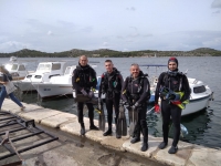 Članovi Ronilačkog kluba Požega sudjelovali na akciji čišćenja podmorja u Šibeniku