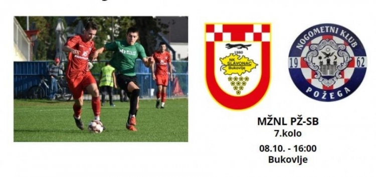 U 7. kolu MŽNL Dinamo na svom terenu bolji od Mladosti (Sibinj), Požega poražena kod lidera Slavonca u Bukovlju