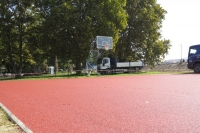 Nova podloga na košarkaškom igralištu na Rekreaciji