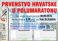 Prvenstvo Hrvatske u polumaratonu održat će se u nedjelju, 30. rujna u Požegi