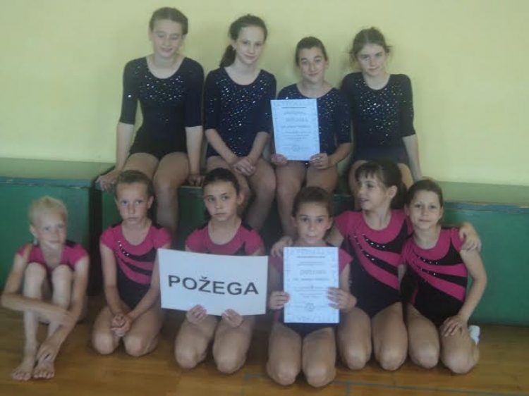 Požeške gimnastičarke uspješne u Slavonskom Brodu i Valpovu