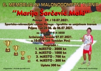 Počele prijave za 6. Memorijalni malonogometni turnir &quot;Marijo Šarčević - Maki&quot;