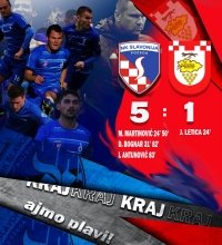 Nogometaši Slavonije uvjerljivo pobijedili Slavonac (Bukovlje) u 29. kolu 3. HNL - Istok