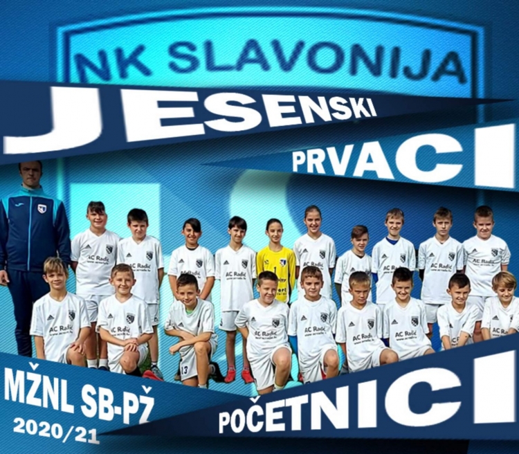 Početnici požeške Slavonije osvojili jesenski naslov prvaka u Međužupanijskoj nogometnoj ligi Slavonski Brod - Požega