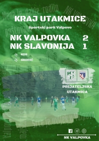 Slavonija poražena na gostovanju kod Valpovke u posljednjem pripremnom susretu pred početak nove sezone 3. NL - Istok