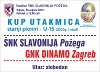 Pioniri ŠNK Slavonije sutra u Kupu dočekuju GNK Dinamo (Zagreb)
