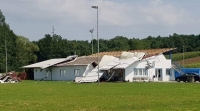 Olujno nevrijeme uništilo prostorije Nogometnog kluba Croatia Mihaljevci
