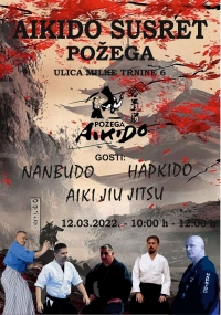 Aikido klub Aikikai Požega u subotu, 12. ožujka organizira druge aikido susrete
