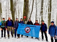 Članovi HPD Gojzerica Požega kružnom stazom od 19 kilometara po Papuku i Krndiji iz Vetova