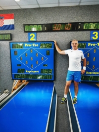Kuglač Novih nada Darko Zovko plasirao se na završnicu pojedinačnog Državnog prvenstva u kuglanju