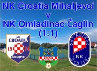Croatia na svom terenu odigrala neodlučeno s Omladincem u 3. kolu 1. Županijske nogometne lige