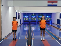 Kuglačice Novih nada Nera Bakić i Lana Srnović osvojile 4. mjesto na državnom prvenstvu parova za mlađe juniorke (U18)