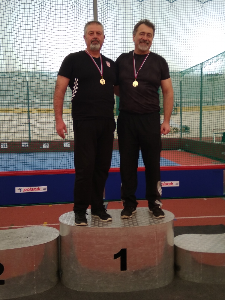 Veterani Atletskog kluba Požega osvojili 3 medalje na Otvorenom dvoranskom prvenstvu Slovenije