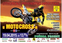 Na Vilarama u nedjelju, 19. travnja utrka 2. kola Prvenstva Hrvatske u motocrossu