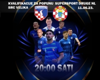 Nogometaši Slavonije u nedjelju, 11. lipnja u 20,00 sati na Stadionu u Velikoj protiv Radnika (Križevci) igraju prvi susret kvalifikacija za 2. Nogometnu ligu