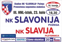 U subotu, 16. travnja županijski derbi 3. HNL - Istok : NK Slavonija - NK Slavija