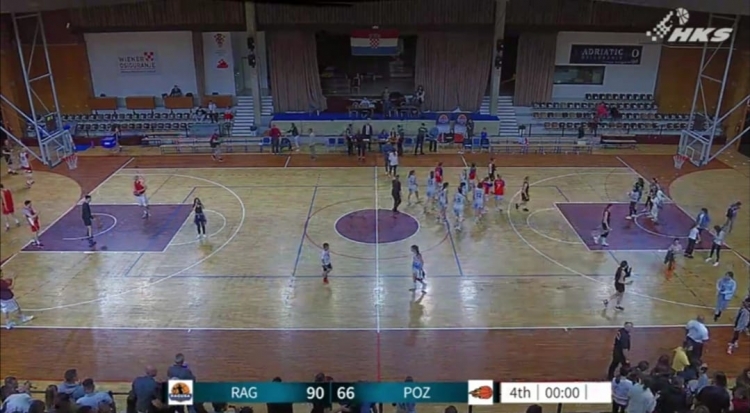 Košarkašice Plamen Požege poražene od Raguse u Dubrovniku u drugoj finalnoj utakmici doigravanja Prvenstva Hrvatske