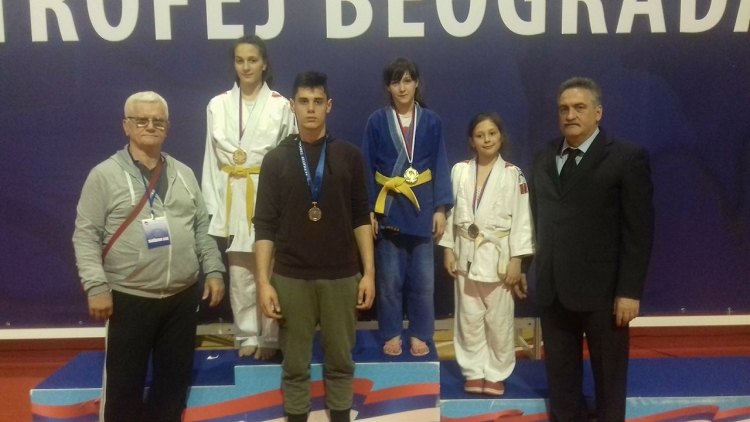 Članovi Judo kluba Judokan osvojili 4 medalje na Međunarodnom turniru u Beogradu