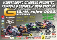 Narednog vikenda na Glavici će se održati Međunarodno otvoreno prvenstvo Hrvatske u cestovnim moto utrkama -Nagrada grada Požege