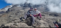 Članovi HPD &quot;Sokolovac&quot; Požega Silvija i Ratimir Čajka osvojili najviši vrh Afrike - Uhuru (5895 m) na Kilimandžaru