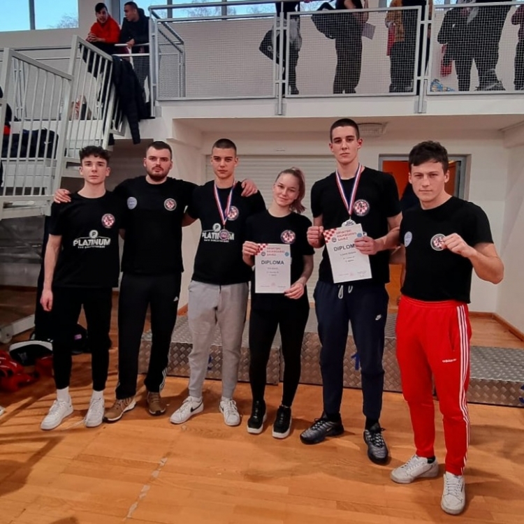 Požeški Kickboxing klub Borac na K-1 Prvenstvu Hrvatske osvojio tri medalje