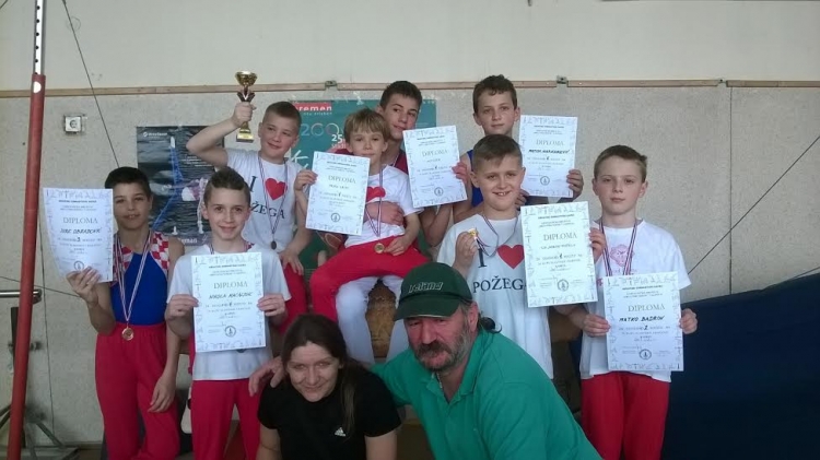 Kadeti GD Sokol osvojili ekipno prvo mjesto u C programu u 1. kolu Kupa Hrvatske regije istok
