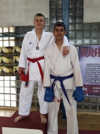Luka Brus i Antun Puklavac osvojili 3. mesto na turniru &quot;Zenica Karate Master 2017.&quot;