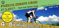 4. Biciklijada grada Požege održat će se u subotu, 27. svibnja 2017.