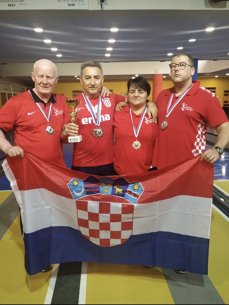 Željka Peška osvojila 4 medalje na Europskom prvenstvu u kuglanju za slijepe i slabovidne osobe, hrvatska reprezentacija najuspješnija