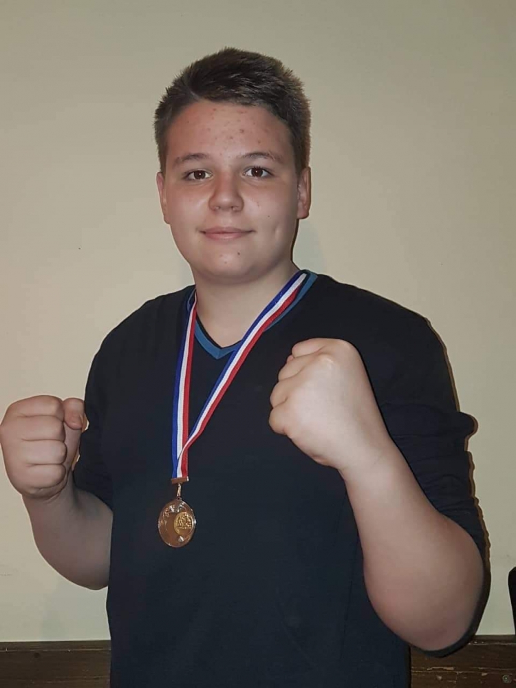 Kadet BK Graciano Mihael Heig osvojio srebro na Pojedinačnom prvenstvu Hrvatske u boksu