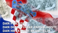 Čestitamo Vam Dan pobjede i domovinske zahvalnosti i Dan hrvatskih branitelja!