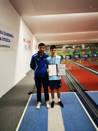 Kuglač Novih nada Dino Prnjavorac osvojio broncu u kategoriji U18 na pojedinačnom državnom prvenstvu
