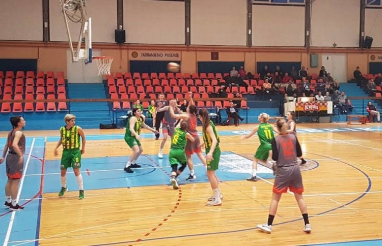 Košarkašice ŽKK Plamen Požega poražene od ŽKK Pula Črnja Tours u 18. kolu 1. Hrvatske ženske košarkaške lige